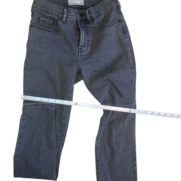 Everlane High Rise Gray Wash Skinny ankle jeans-size 28 - Picture 9 of 16